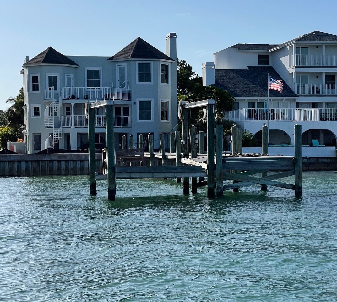 Tampa Springs waterfront homes for sale.